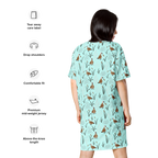 Lucky duck T-shirt dress