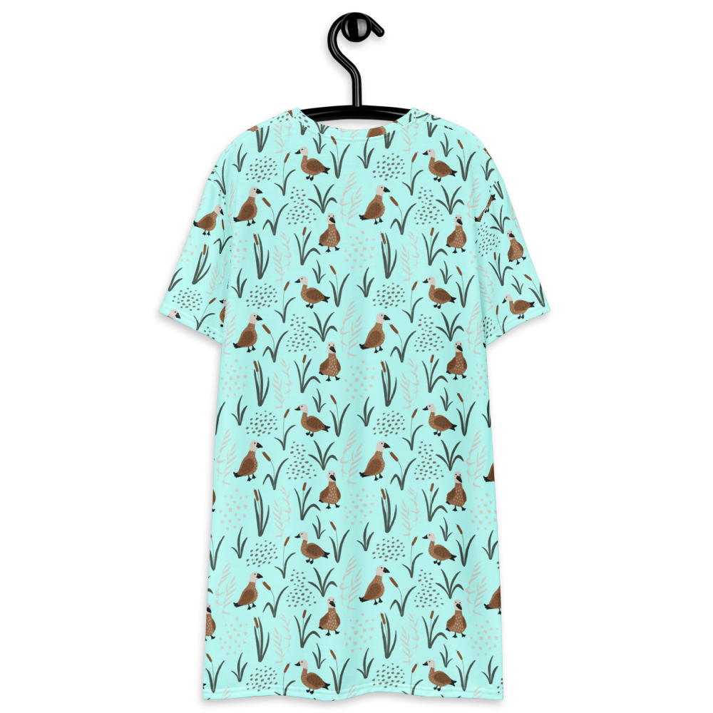 Lucky duck T-shirt dress
