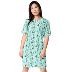 Lucky duck T-shirt dress